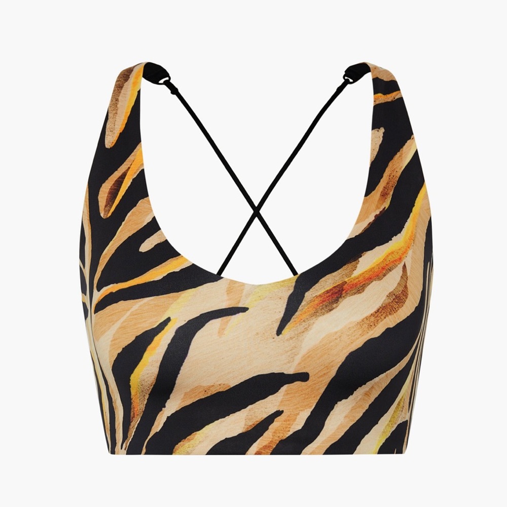 Wildcat Strappy-Back Tank/Sports Bra by Savage X Fenty, Size S